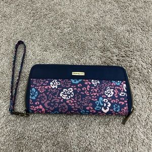 Travelon cheetah print wallet